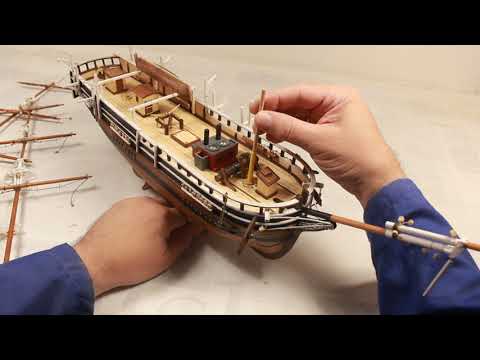PALOS-049- Como hacer los palos 7. ESSEX - Modelismo Naval
