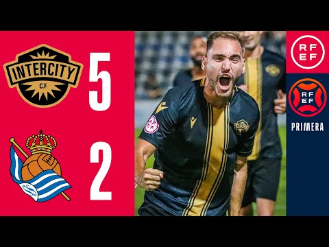 RESUMEN #PrimeraFederación | CF Intercity 5-2 Real Sociedad B | Grupo 2 | Jornada 4