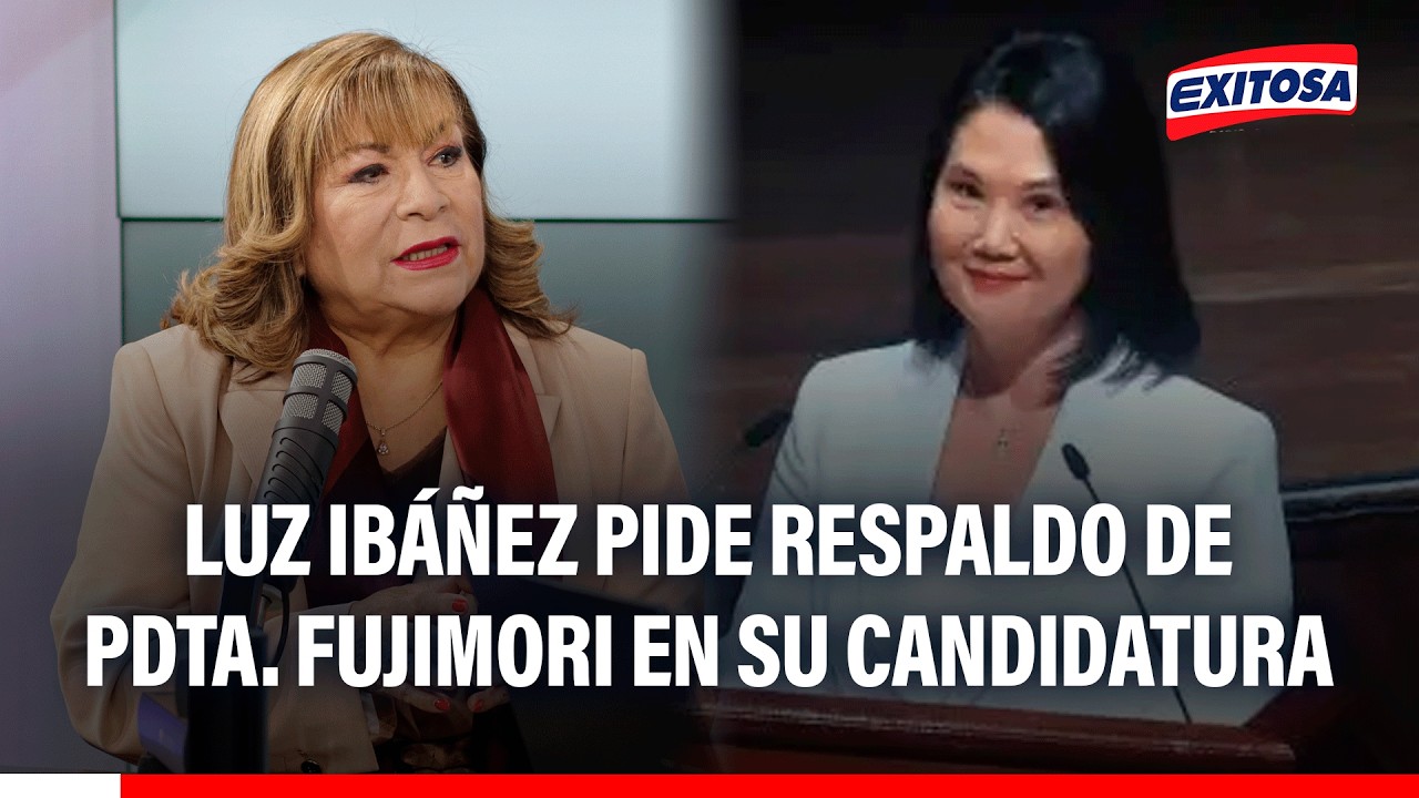 🔴🔵Luz Ibáñez pide respaldo de pdta. Fujimori en su candidatura para ser jueza de la Corte de La Haya