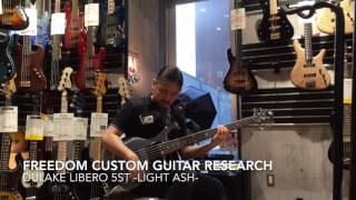 Video thumbnail for Freedom Custom Guitar Research Dulake Libero 5st by 三木楽器 / MIKIGAKKI 公式チャンネル