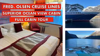 Fred. Olsen Cruise Lines | Balmoral | Superior Ocean View Cabin - Full Tour