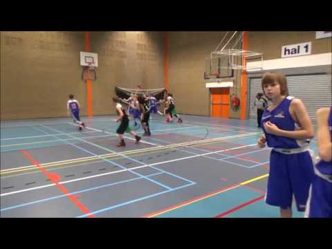Mannen U12 tweede divisie Rotterdam - Hanze Stars 21-1-2017