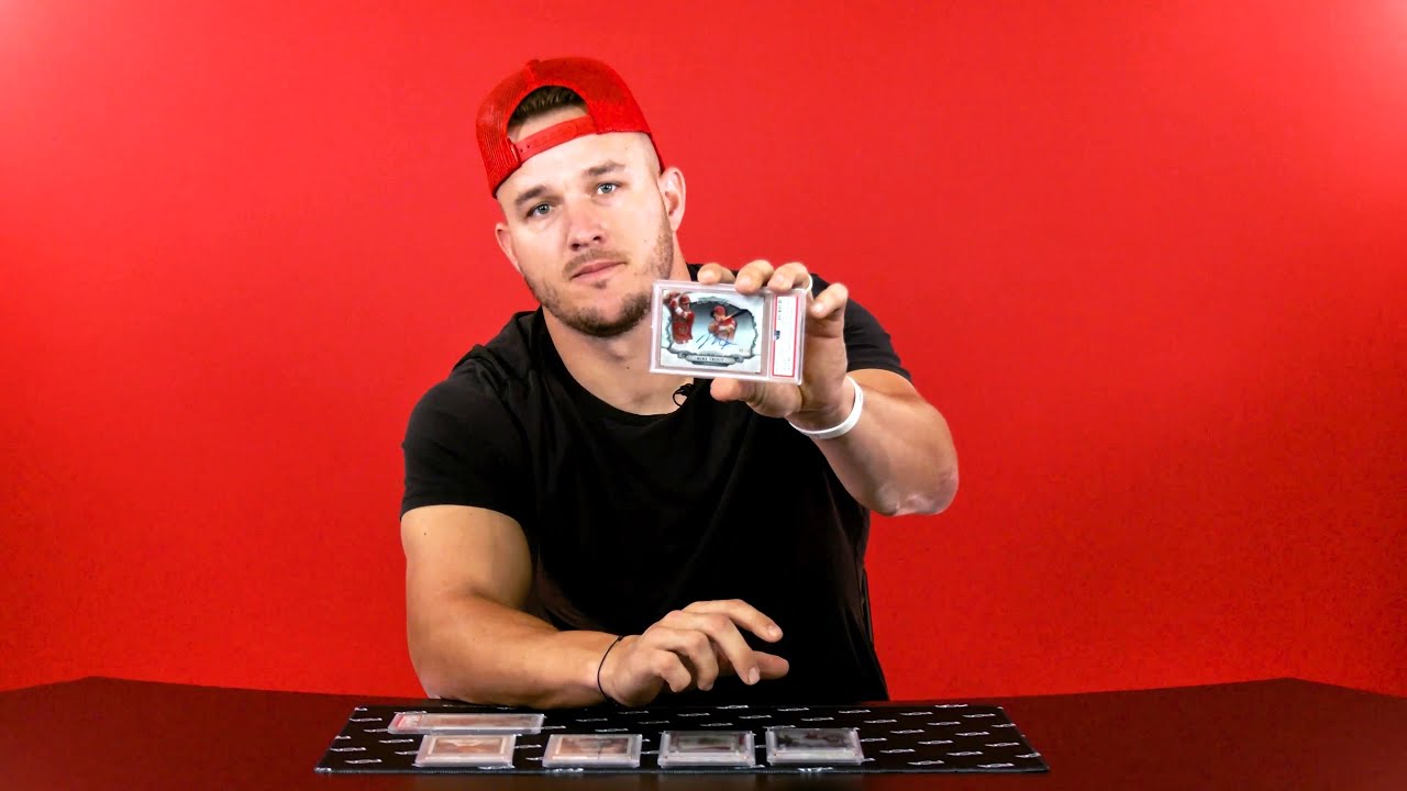 Mike Trout shares 6 of his favorite Mike Trout cards