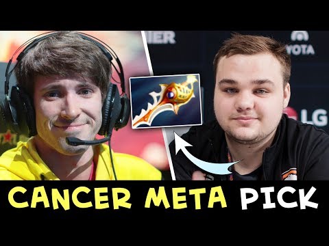 NOONE picked MOST CANCER META hero vs DENDI