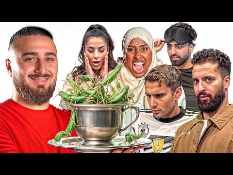 FÅR MAN ENS ÄTA GRÄSHOPPA!? *CIRKELN AV TILLIT 6* FT FILIP DIKMEN, KAELI, LINDA PIRA & SAMIR BADRAN