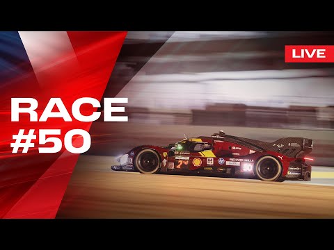 LIVE LE MANS 24 RACE Onboard car #50 | Ferrari Hypercar WEC - Part 2