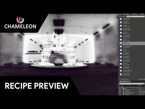 Chameleon Post Process recipe "Fake IR"