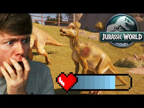 OUR DINOSAUR BABIES ARE SICK!? - Jurassic World Evolution 3