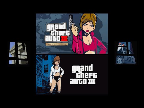 Intro Title Sequence Comparison | GTA III (2001) vs Definitive Edition (2021)