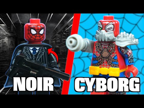 I simulated the SPIDERVERSE in LEGO...