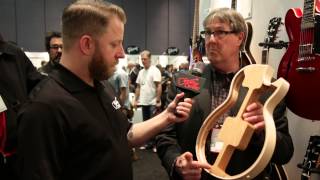 Video thumbnail for Guitar Center New from NAMM 2015 - Gibson ES Les Paul Electric Guitar by Guitar Center