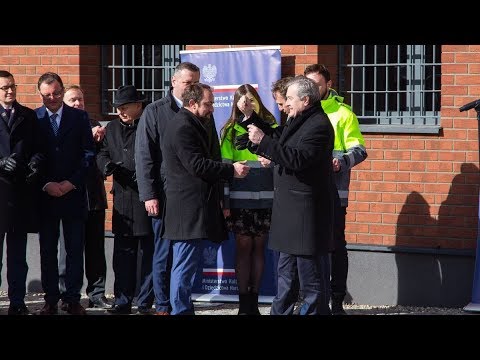 Przekazanie kluczy do nowo powstałej placówki muzealnej