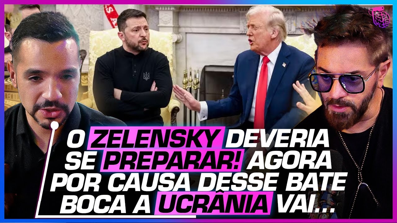 O FUTURO da GUERRA e os BASTIDORES da DISCUSSÃO do ZELENSKY e TRUMP