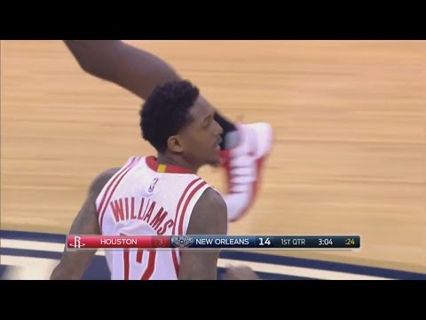 Lou Williams Hits Back to Back Threes | Rockets vs Pelicans | February 23, 2017 | 2016-17 NBA Season