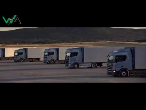 The Scania Clock – The Challenge of Time ساختن ساعت با کامیون های اسکانیا