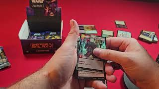 Shadows of the Galaxy Booster Box Unboxing! Star Wars Unlimited