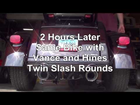 2014 Harley Davidson TriGlide with Vance & Hines Twin Slash Rounds