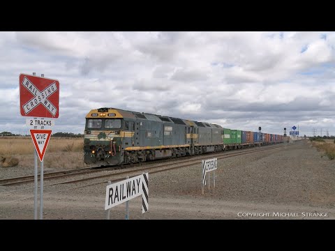 7902V Pacific National Mildura Container Train (30/3/2022) - PoathTV Australian Railways
