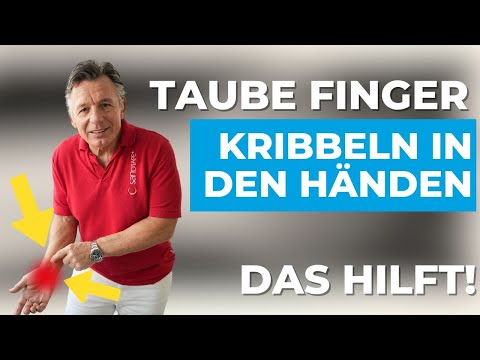 Taube Finger und Kribbeln in den Händen - So hilfst du dir! 🍀