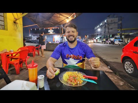 🍗 Provando as COMIDAS DE RUA de Porto Velho - Rondônia | RIO4FUN Brasil 27 🇧🇷