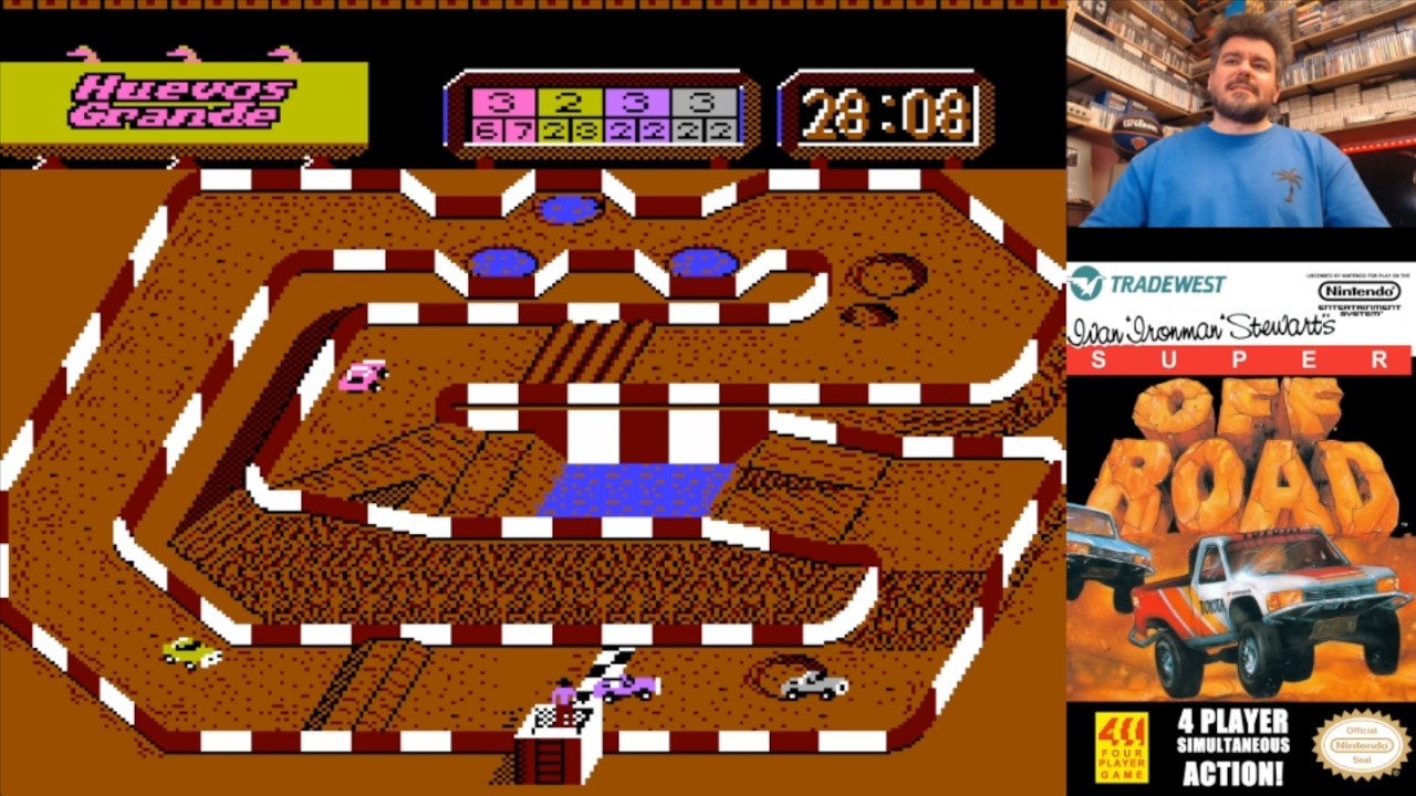 IVAN "IRONMAN" STEWART´S - SUPER OFF ROAD (NES) ☀️ Gameplay en Español || EVENTO VERANIEGO 2026 🌴