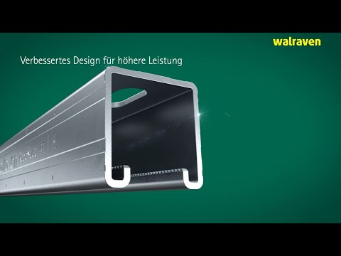 RapidStrut Wandkonsole C-Profil 41-H L=150mm