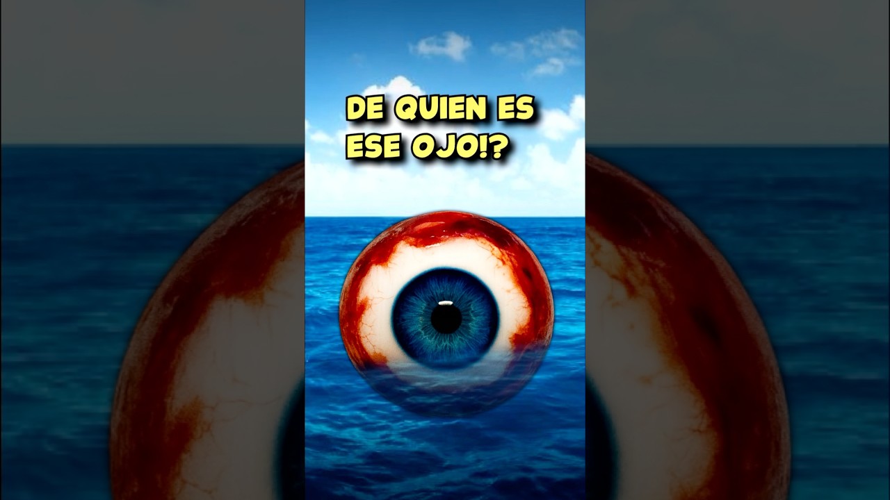 EL OJO DEL MAR, NO VAYAS Y CORRE si te pide ayuda !☠️❌  #shorts