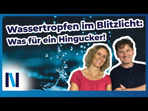Wassertropfen und Spritzer mit Blitzlicht gekonnt einfangen und in Szene setzen