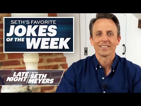 セスの今週のお気に入りジョーク。ブルーエンジェルズ・フライオーバー、パグはCOVID-19の陽性反応を示す (Seth's Favorite Jokes of the Week: Blue Angels Flyover, Pug Tests Positive for COVID-19)