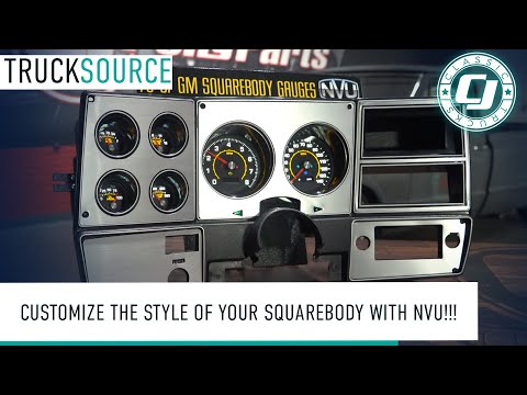 NVU Square Body Gauge Kit Overview: Modern Dash Upgrades for Square Body Trucks