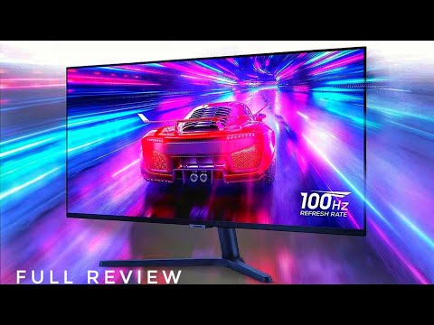 SAMSUNG 34" ViewFinity S50GC Series Ultra-WQHD Monitor, 100Hz, 5ms, HDR10, AMD FreeSync, Eye Care, Borderless Design, PIP, PBP, LS34C502GANXZA, 2023, Black video review thumbnail