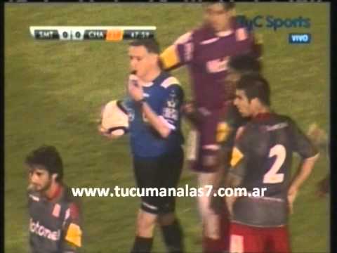 San Martín (Tuc) 0 - Chacarita 0 - Fecha 9 - Nacional B - Penal y atajada de Gutierrez
