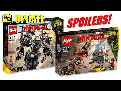 LEGO NINJAGO MOVIE 2018 SET IMAGES REVEALED!