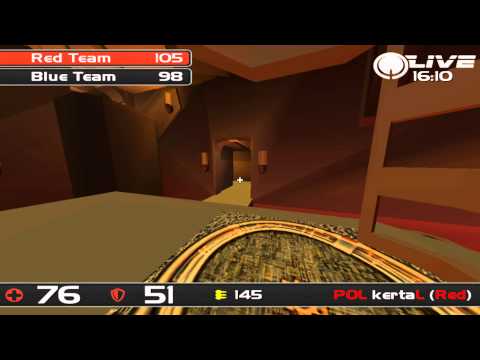 France vs Poland - ASUS ENC 2010 Quakelive TDM - Quarter finals - map 2 - part 2/2