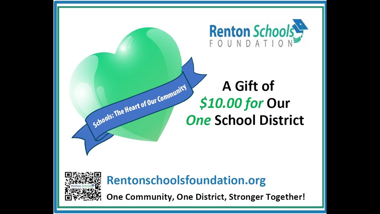 Renton Schools Foundation: One Community, One District, Stronger Together