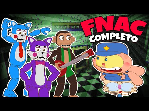 Mongo e Drongo em FNAC (Five Nights At Candy's) Completo - as 6 noites de FNAC em desenho animado