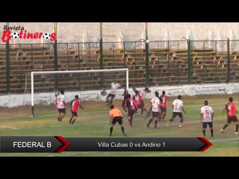 Federal B: Villa Cubas 0 vs Andino 1
