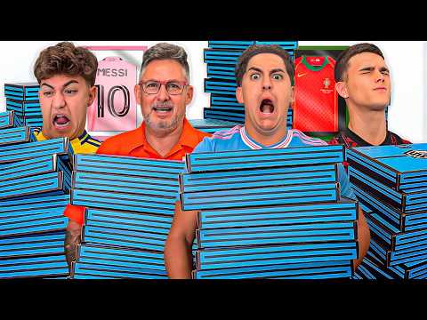 Abriendo 20 Cajas Misteriosas De Camisetas RETRO De Fútbol
