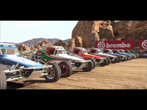 Dirt 4 Gameplay - Land Rush - California USA - Larock 2XR Buggy [1080p 60FPS]