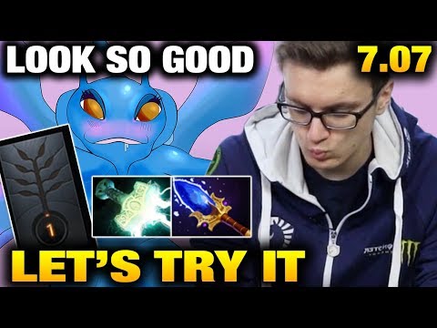 Miracle Try Puck Rapid Fire Talent Tree New Update Dota 2 7.07 Dueling Fates