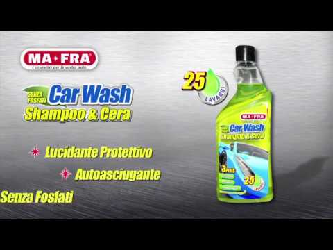 Mafra Car Wash Shampoo e Cera 1lt - Essere Carrozzieri