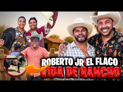 Así es la vida de rancho con Luis Ángel (El Flaco) y Roberto Jr | Maza Clan