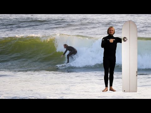 Fiberglass Alaia surfboard (12 Liters of Volume)