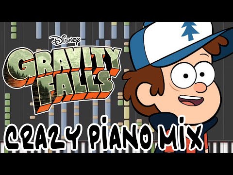 Crazy Piano! GRAVITY FALLS THEME