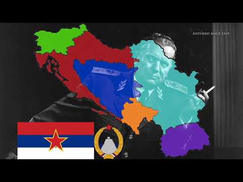 All National Anthems of the Republics of Yugoslavia