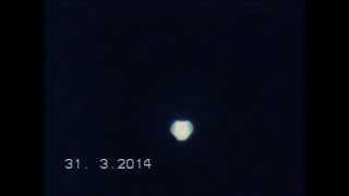 preview picture of video 'Meteorit-Asteroid-Sternschnuppe 31-03-2014 Time 22:34h Herrenberg 71083 Germany'