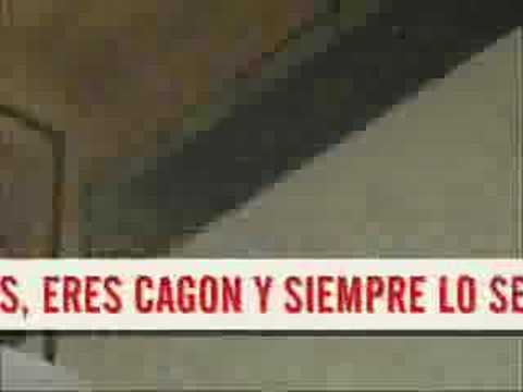"Los cagones son asi" Barra: Trinchera Norte &bull; Club: Universitario de Deportes