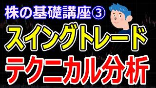 【スイングトレード】基礎講座③ テクニカル分析の活用方法