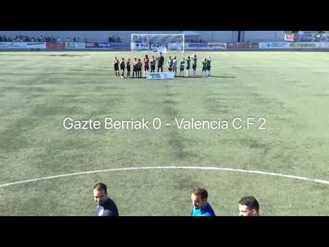 RESTV / Gazte Berriak 0 - Valencia C.F 2 / ALEVÍN / 1a Fase