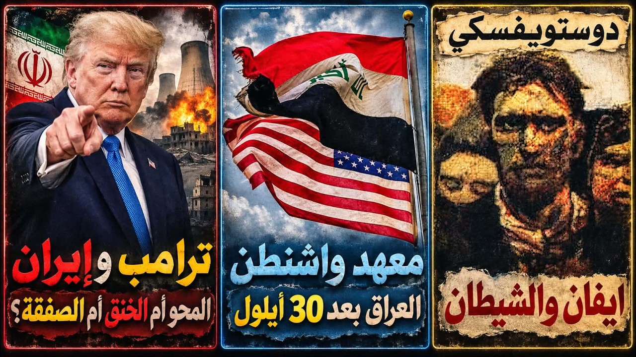 أمريكا تستعد لضرب إيران | هذا مصير العراق بعد30 أيلول | دوستويفسكي «الإخوة كار?